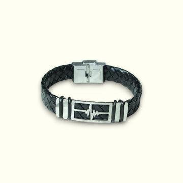 CrossEdge Signature Men’s Bracelet – Bold Steel Craftsmanship