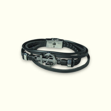 CrossEdge Classic Men’s Bracelet – Premium Stainless Steel Finish