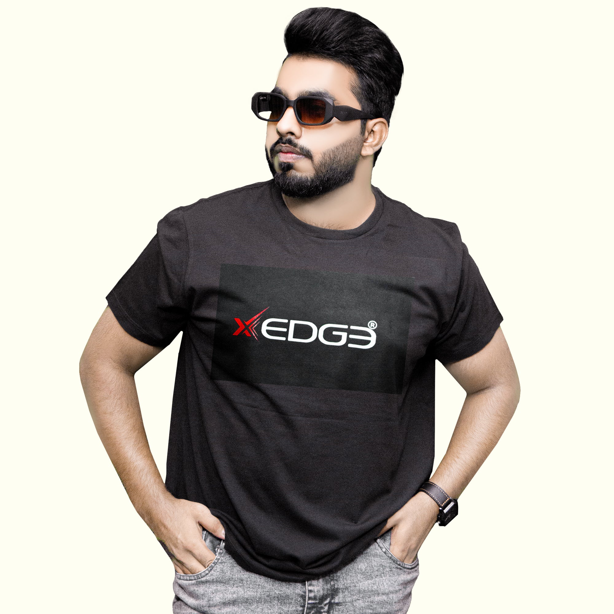 Cross Edge premium men's  T-Shirt