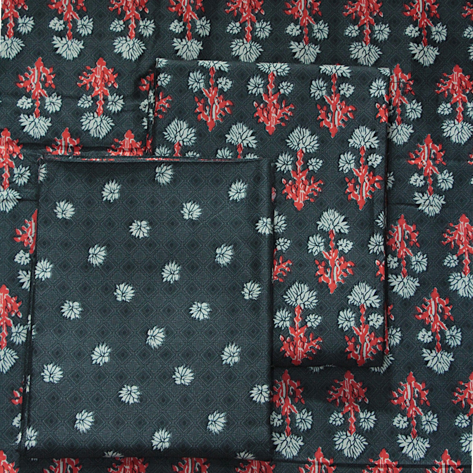 FLORAL PRINTED 2PC D-1044