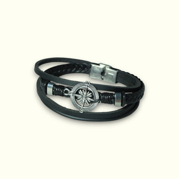 CrossEdge Premium Men’s Bracelet – Sleek Stainless Steel Design