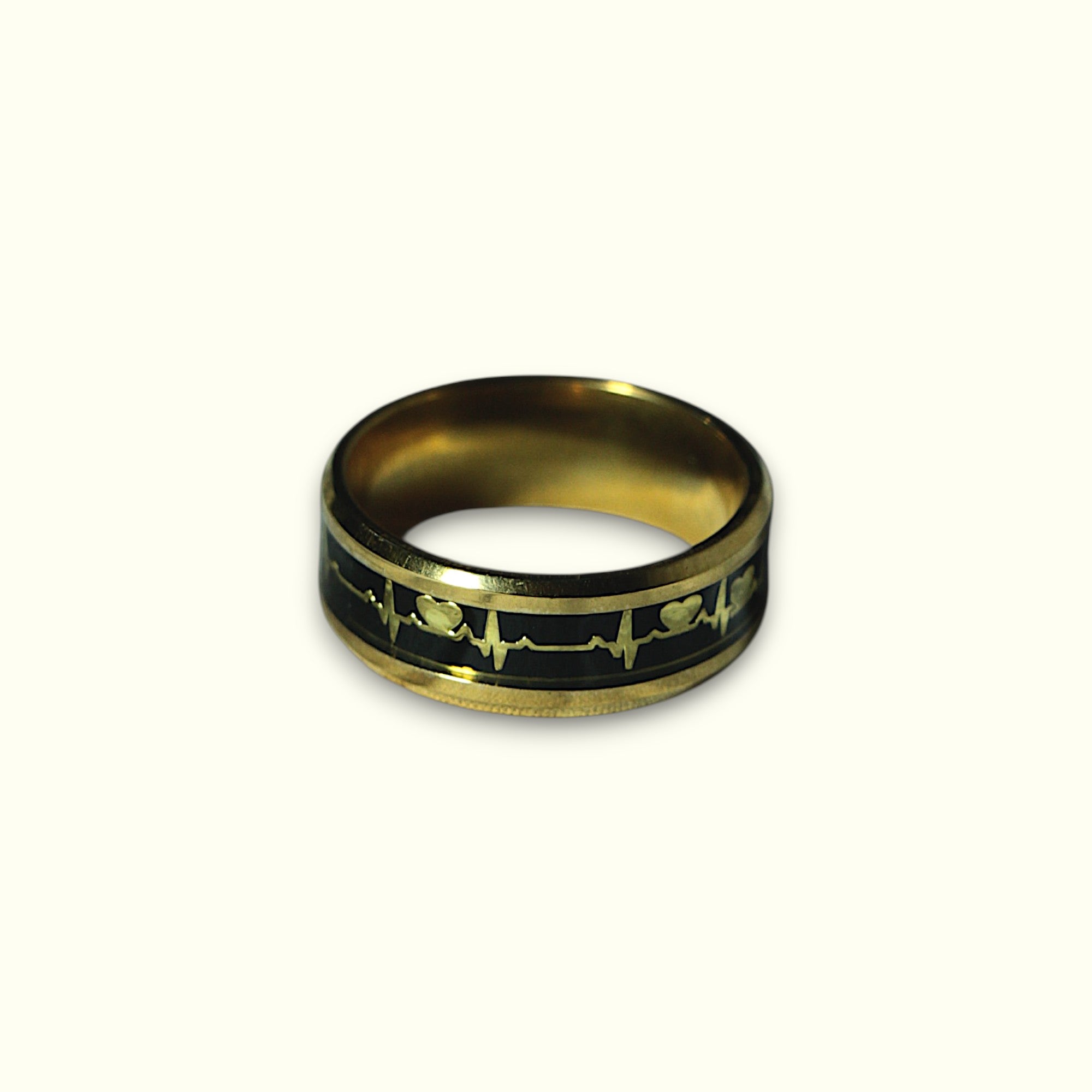 CrossEdge Premium Men’s Ring – Sleek Stainless Steel Finish