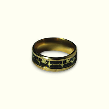 CrossEdge Premium Men’s Ring – Sleek Stainless Steel Finish